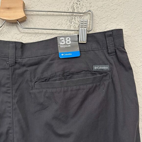 COLUMBIA Red Bluff Cargo Shorts Gray Omni-Shade Cotton Outdoor NWT - Picture 6 of 11